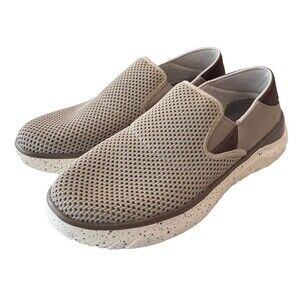 Skechers NEW Size 11 Glassell Relaxed Fit Light Brown Men's Medium Slip On Shoe